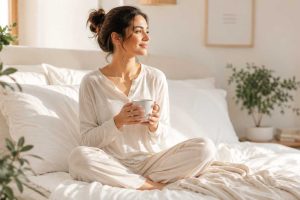 احساس راحتی در خانه بدون سوتین